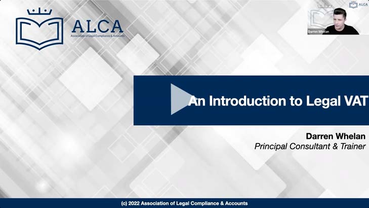 An introduction to legal VAT