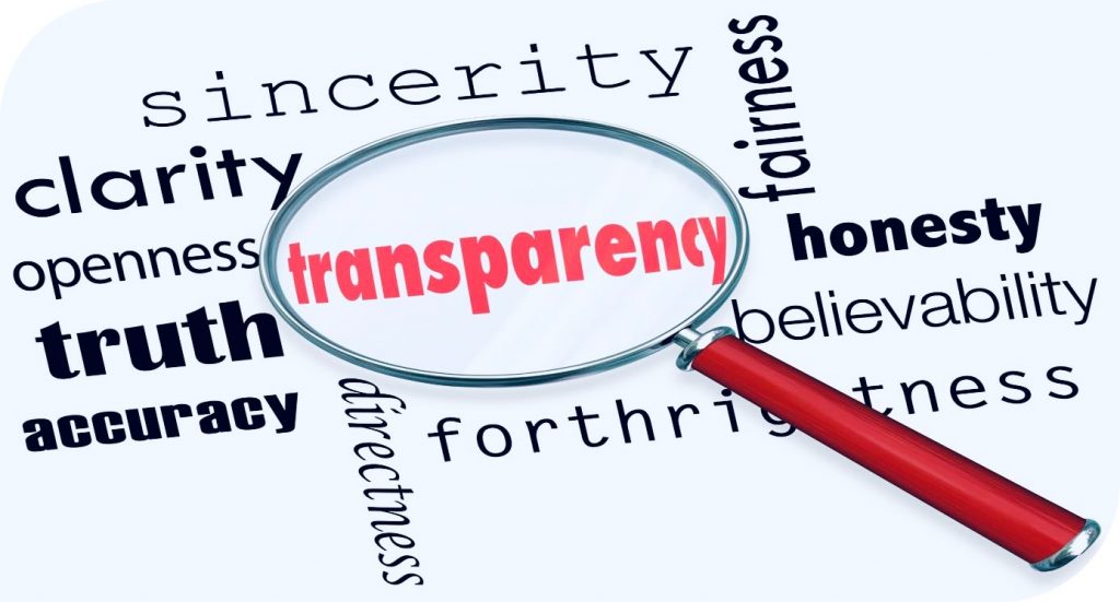 SRA Transparency Rules